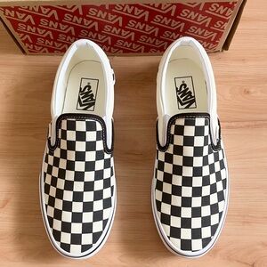 Vans Classic Slip-On Checkerboard Shoe Women 9.0 US Mens 7.5 US